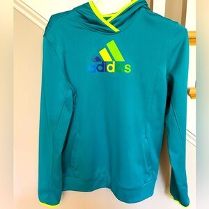 Women’s Adidas fleece lined hooded sweatshirt